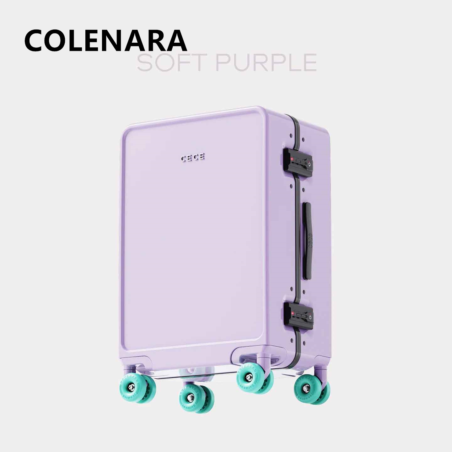 COLENARA ABS+PC製、アルミフレームの20インチ - Aluminum Frame Carry On Luggage のレビューと価格