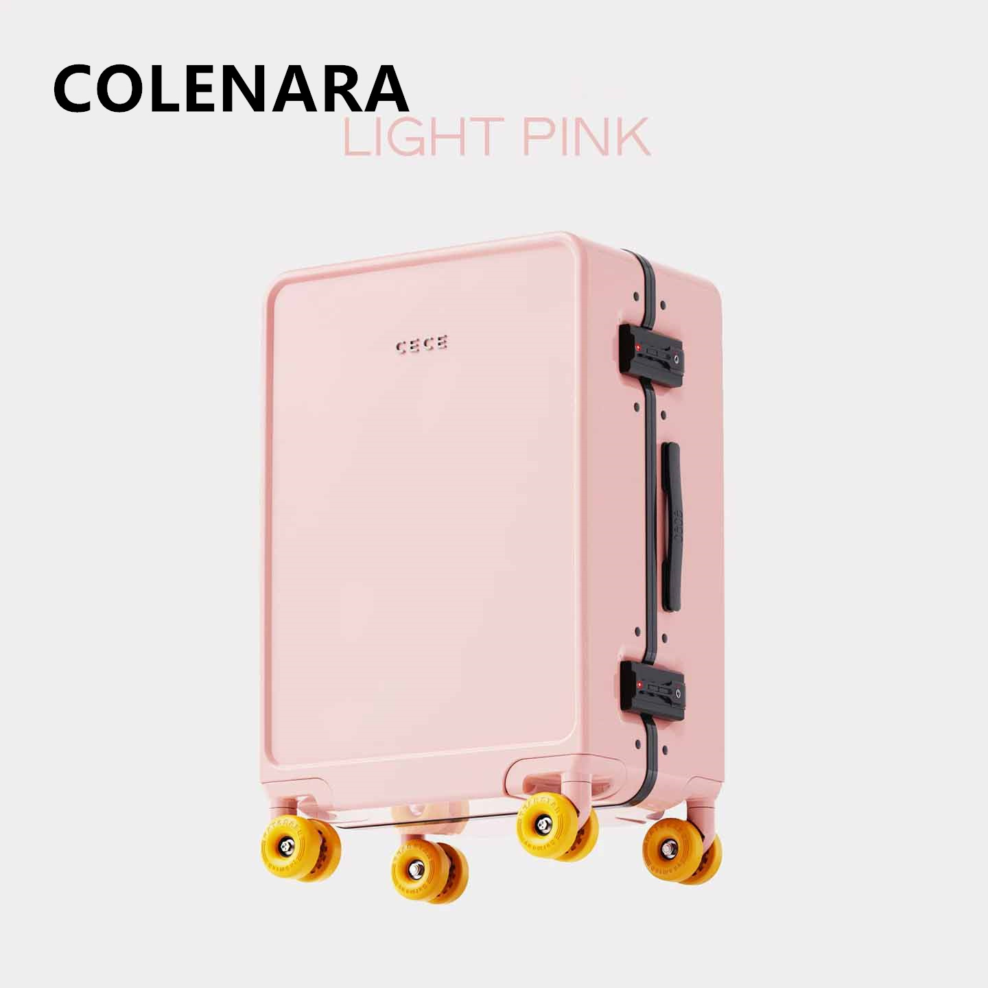 COLENARA ABS+PC製、アルミフレームの20インチ - Aluminum Frame Carry On Luggage のレビューと価格