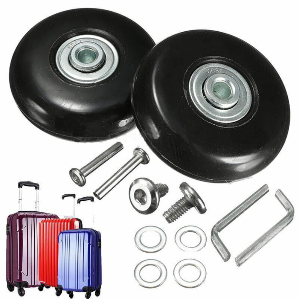 57-59MM耐性のある柔軟な静音交換用車軸修理キット、スー - Silent Replacement Luggage Wheels のレビューと価格