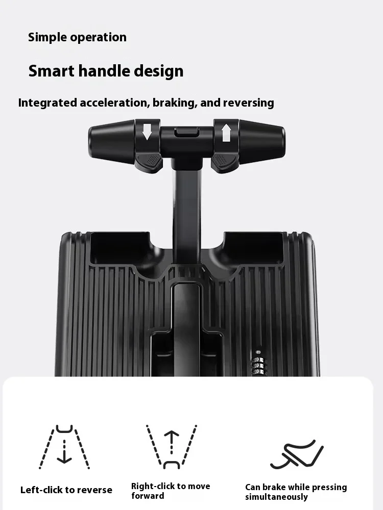 2026年新型電子荷物ケース 20インチ 乗れるトロリーケー - Kids Ride On Suitcase Scooter のレビューと価格
