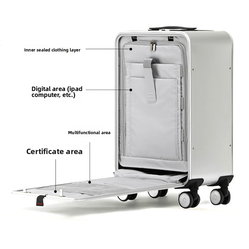 16/20/24インチ、100％アルミニウム製、旅行用スーツ - Spinner Wheel Rolling Suitcase 20 Inch のレビューと価格