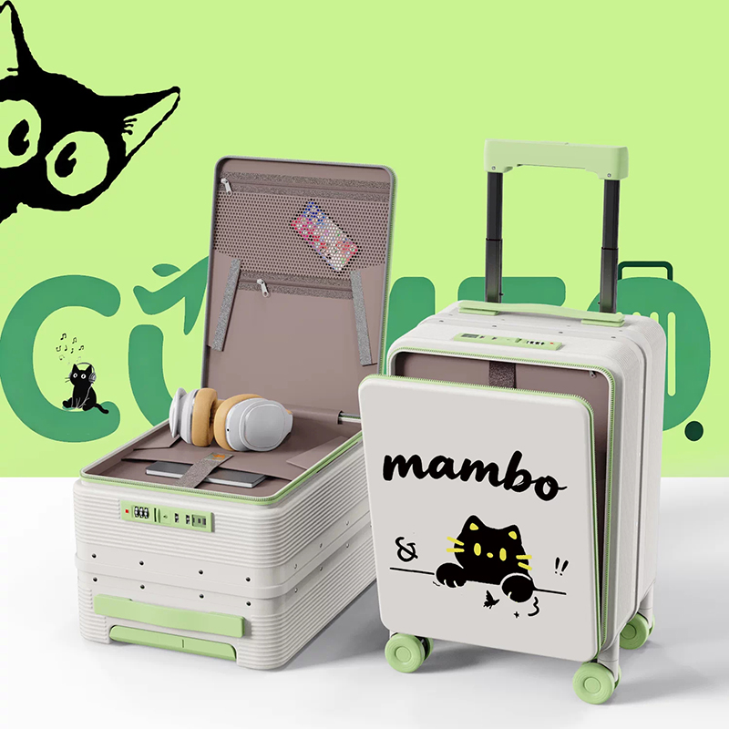 機内持ち込み可能なミニサイズの16インチスーツケース。前面開 - Aluminum Frame Carry On Luggage のレビューと価格