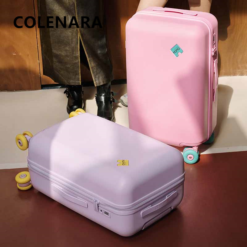 COLENARA ABS+PC製 20インチ/24インチ 女 - Spinner Wheel Rolling Suitcase 20 Inch のレビューと価格