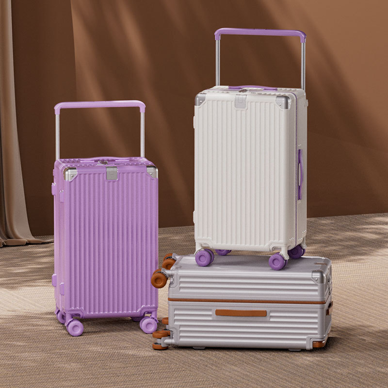 20/24/28/30インチの幅広プルロッド式、多機能スピナ - Spinner Wheel Rolling Suitcase 20 Inch のレビューと価格